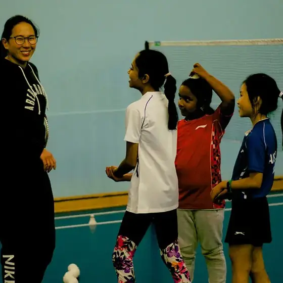 Westside Badminton coaching session, photo 3