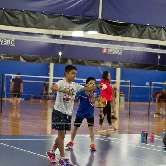 Westside Badminton coaching session, photo 6